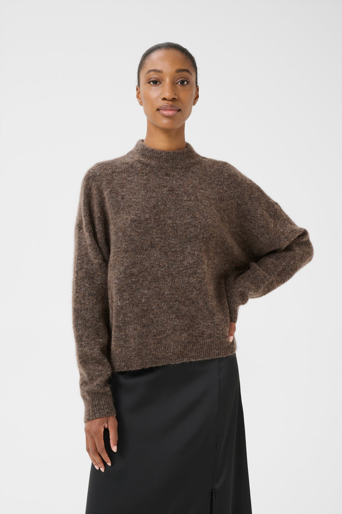 DebbieGZ pullover NOOS Chestnut Melange - 10909330