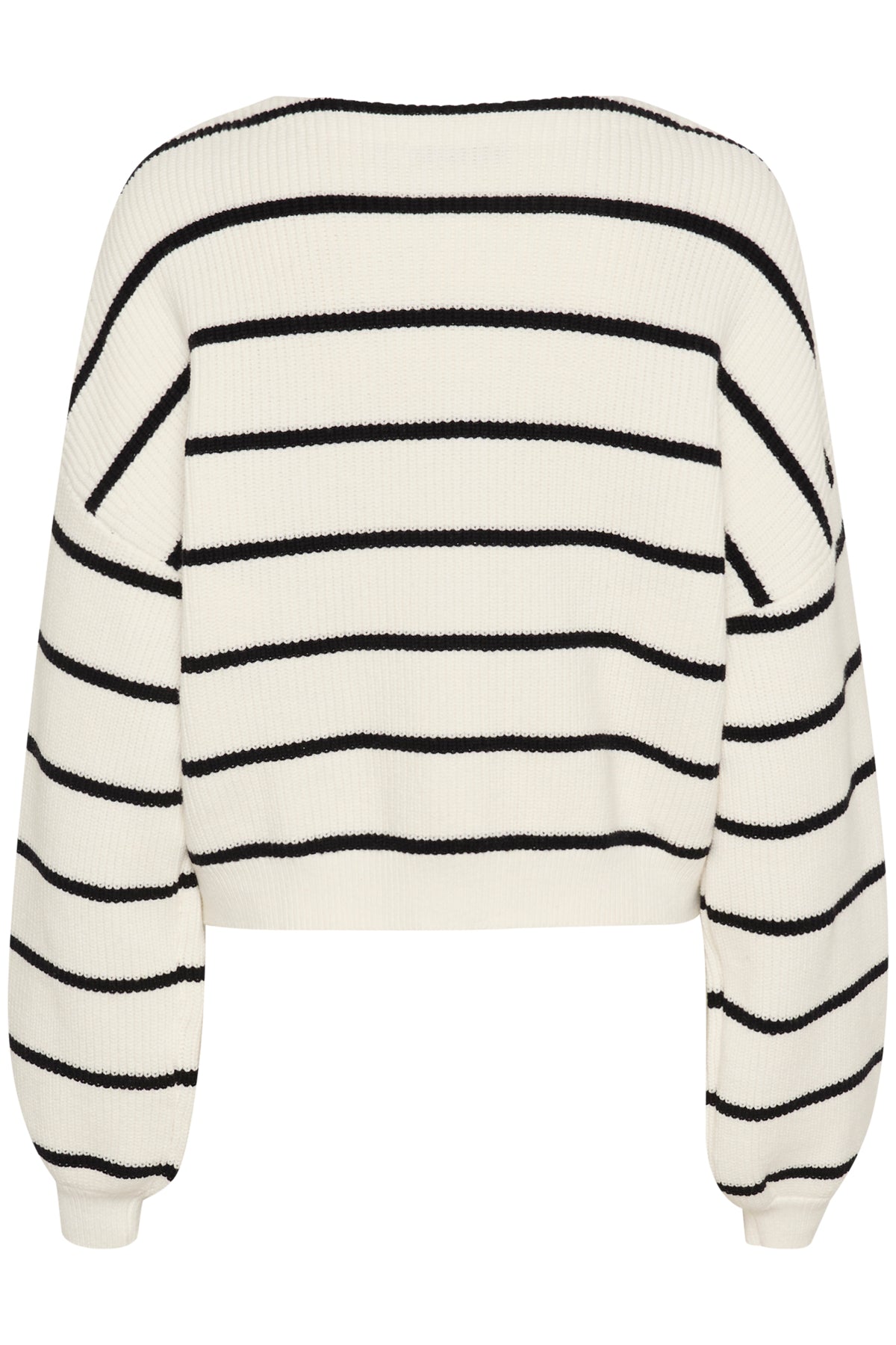 MebaGZ cardigan striped NOOS Egret with black stripes - 10909824
