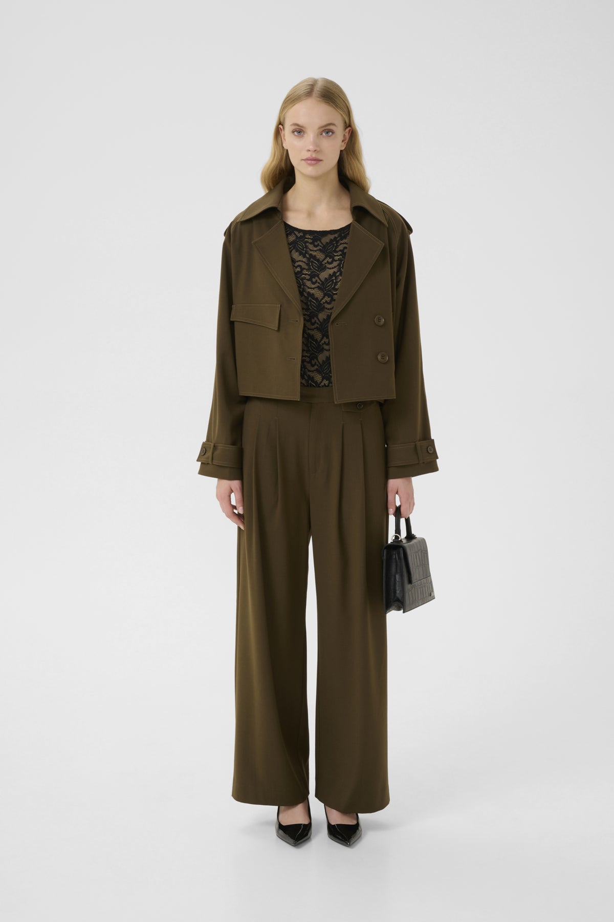 GZedina short jacket Dark Beech - 10909879