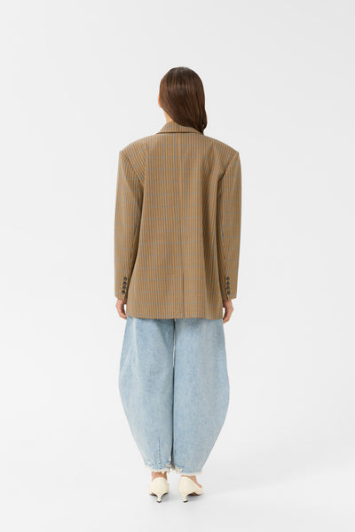 GZcorina OZ blazer Multi color check Thumbnail