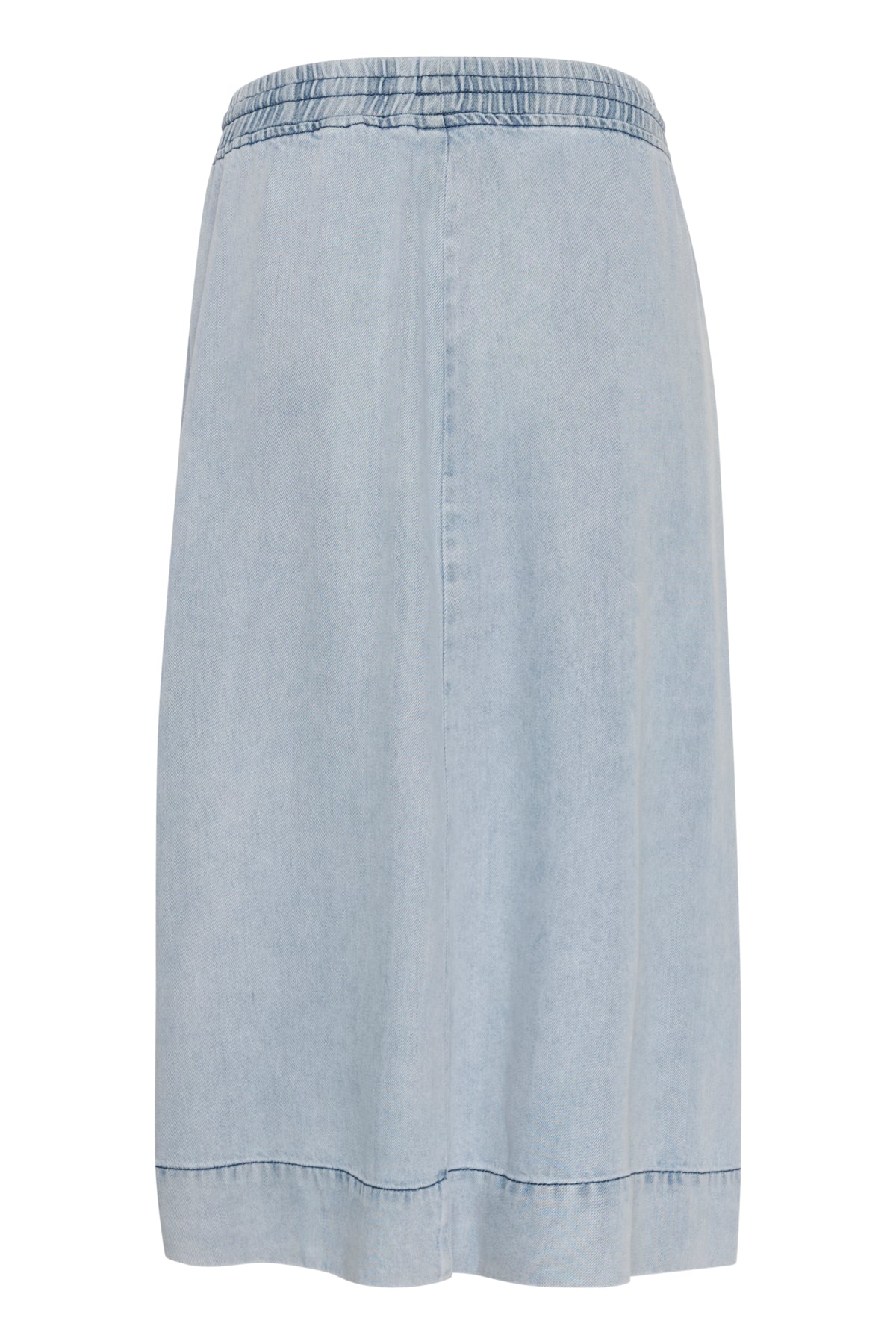 GZfelina long skirt Light blue washed