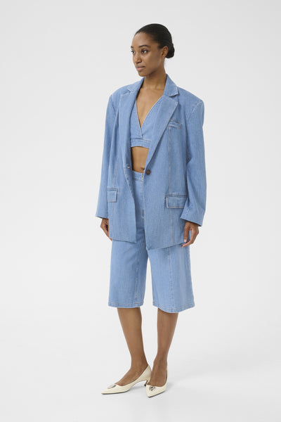 GZfibi OZ blazer Mid blue washed - 10910056 Thumbnail