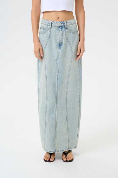 GZasher HW maxi skirt MID ACID WASH Thumbnail