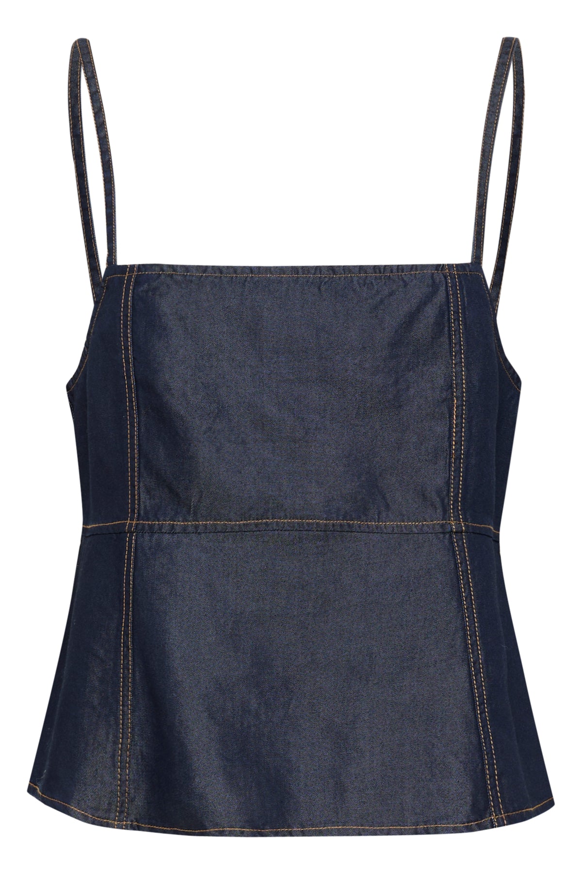 GZnia singlet Dark blue Unwashed - 10910376
