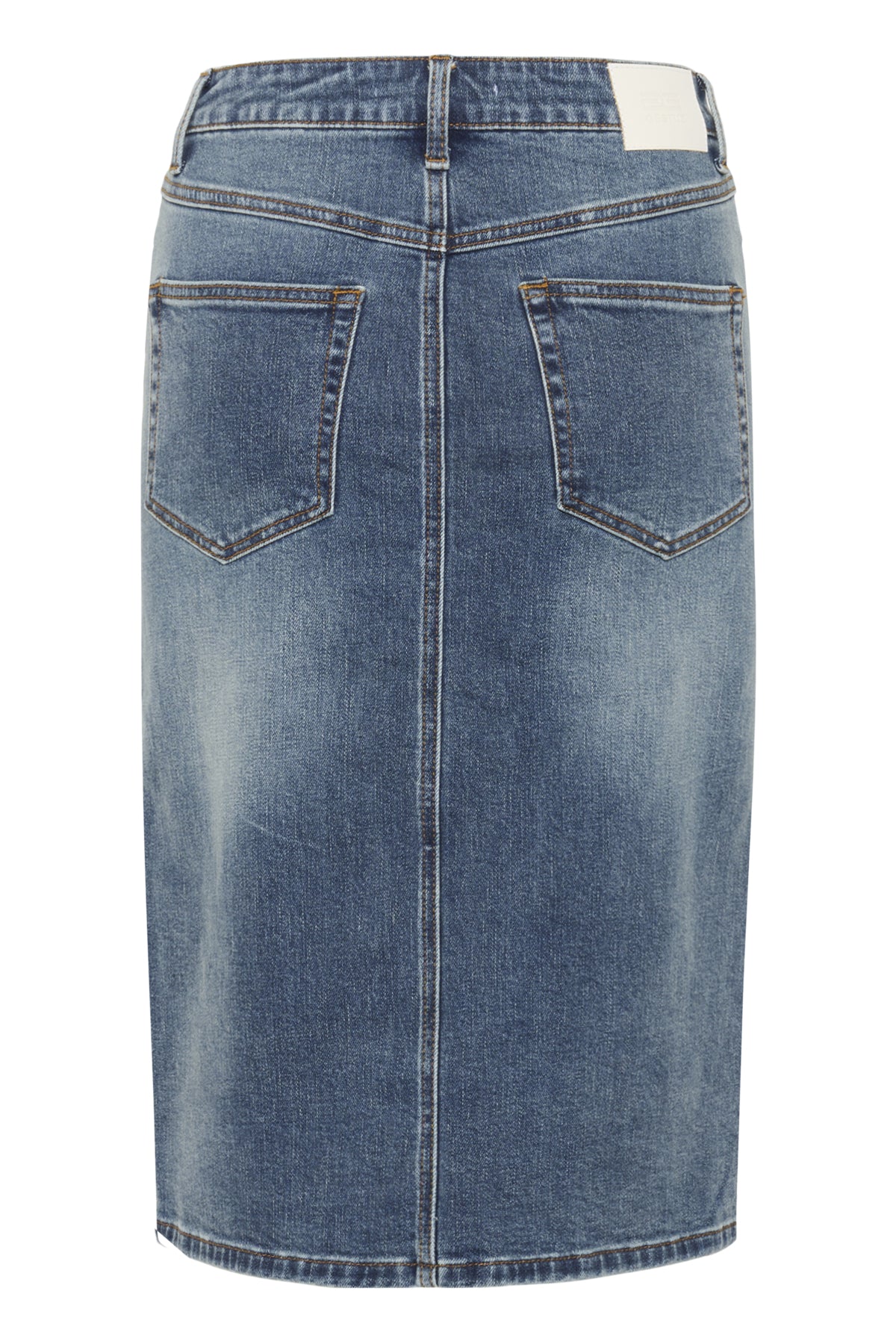 GZviva HW pencil skirt Vintage blue denim - 10910730