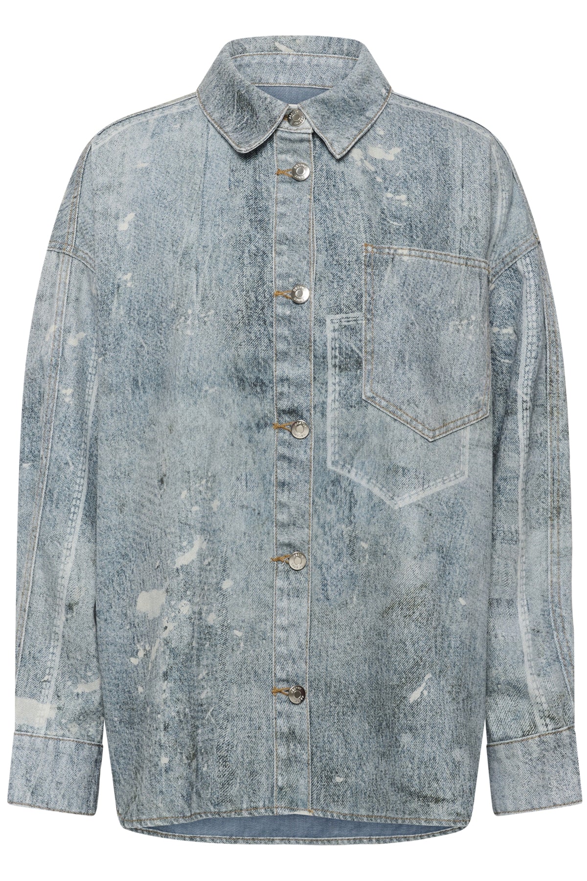 GZcornelia shirt Printed denim blue - 108834 - 10910864
