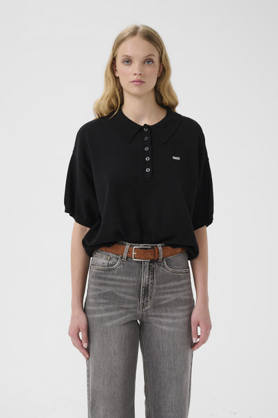 GZtalla ss polo pullover Black - 100017 - 10910940 Thumbnail