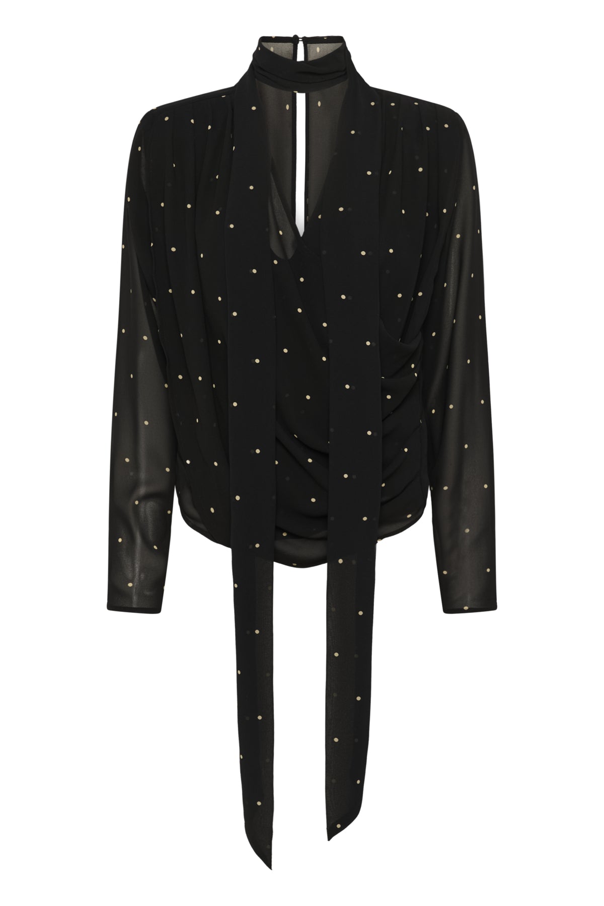 GZdorthie P blouse Khaki dot - 109160 - 10911034
