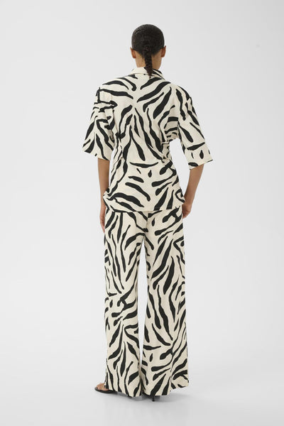 GZzeona P HW pants graphic black white animal - 1 - 10911160 Thumbnail