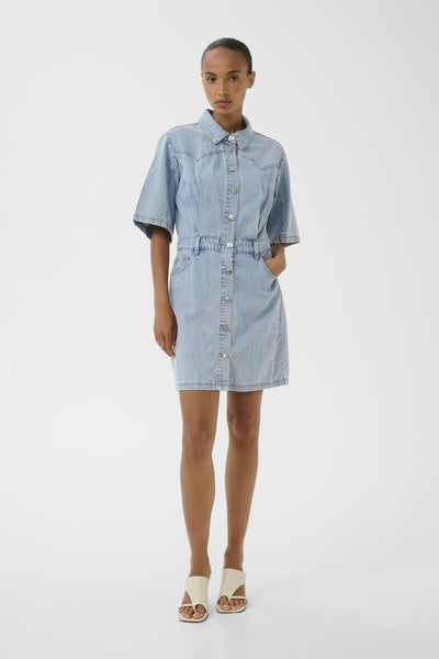 GZmonie dress light blue denim - 109411 - 10911271 Thumbnail