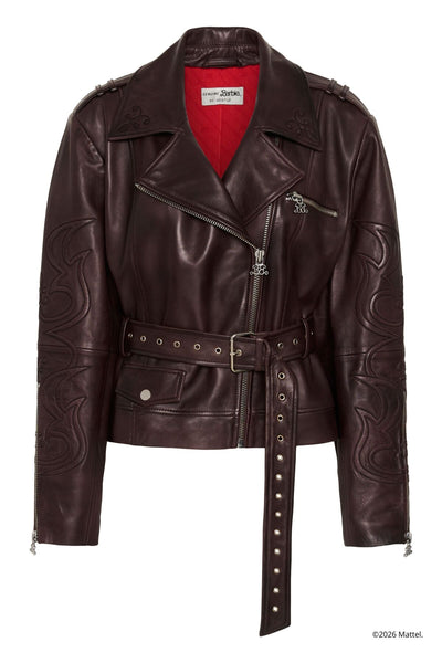 BXGken biker jacket Dark Burgundy - 109691 - 10911295 Thumbnail