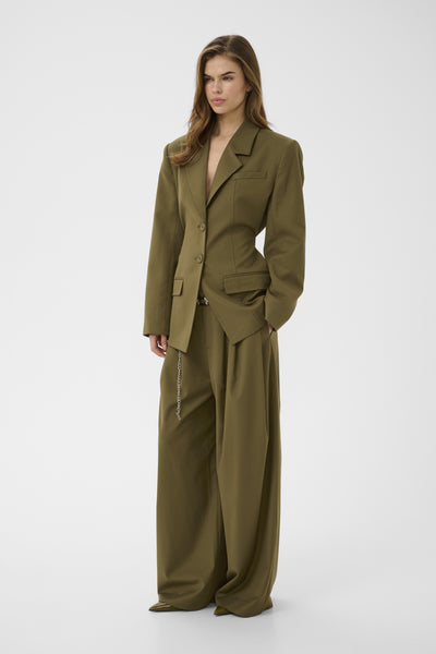GZolivia HW pants Military Olive - 190622 - 10911306 Thumbnail