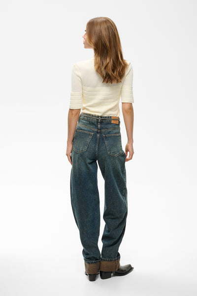 GZsusara HW barrel jeans Blue/green wash - 109592 - 10911342 Thumbnail