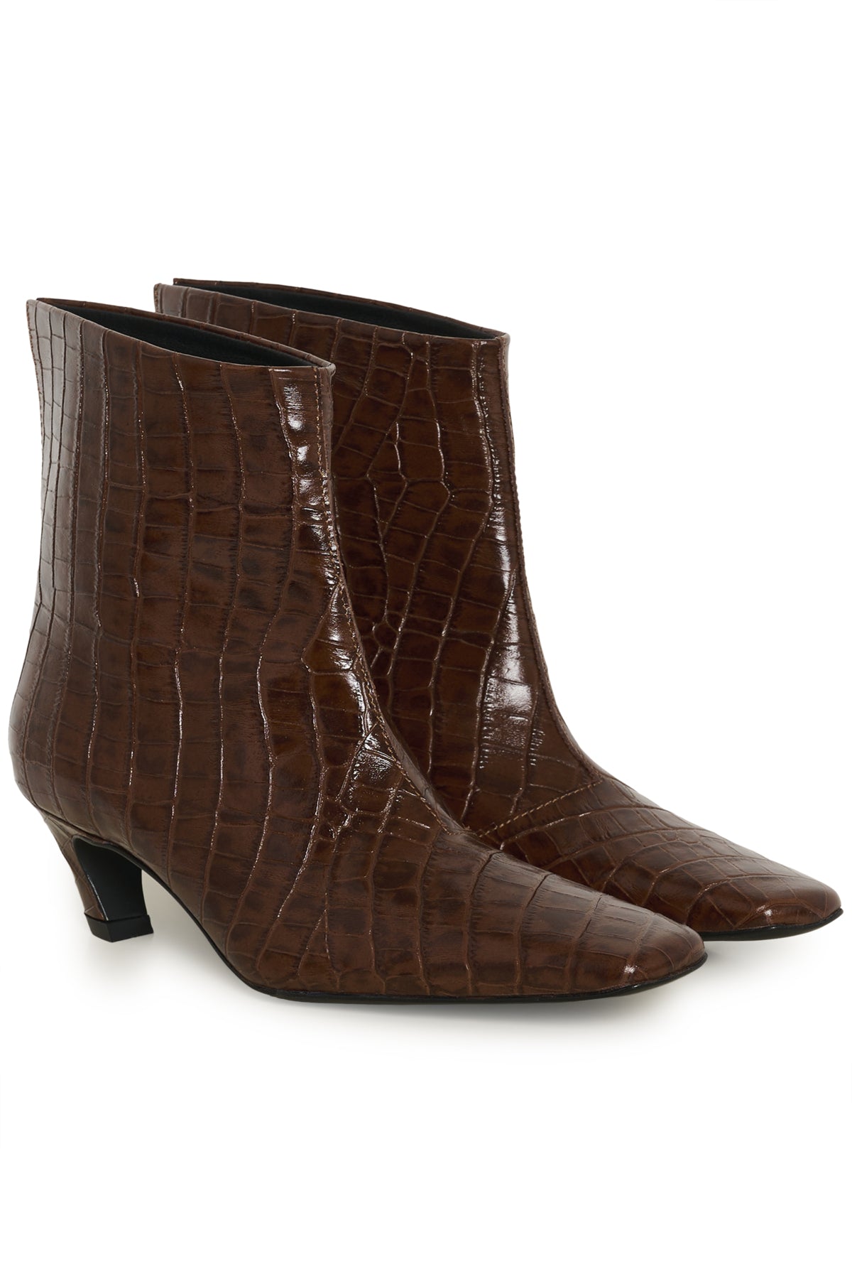GZcarter croco low boots Brandy croco - 109698 - 10911416