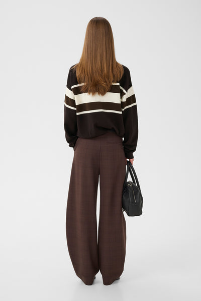 GZlavana HW pants brown check - 109903 - 10911441 Thumbnail