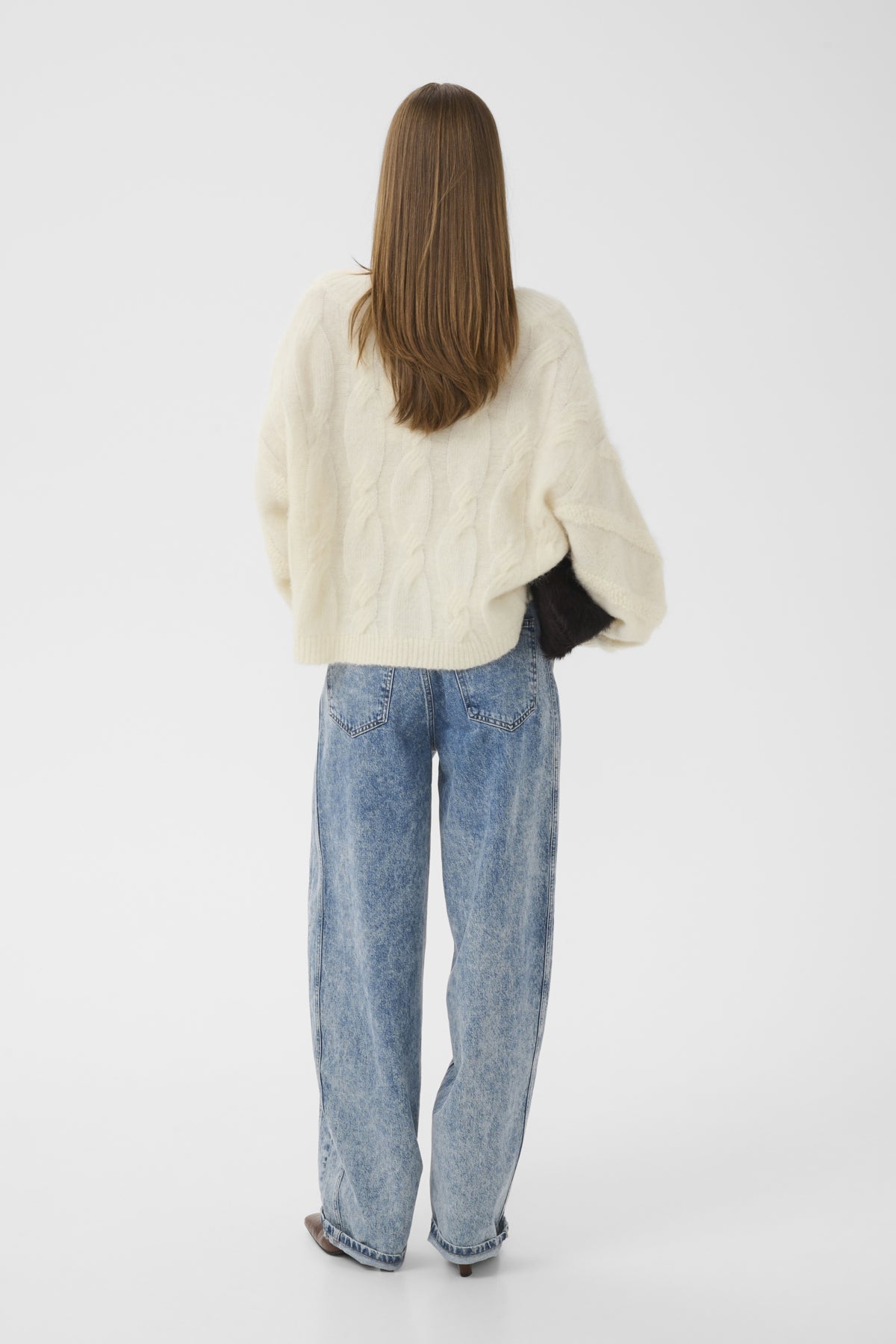 GZsida V-neck pullover Ivory - 102336 - 10911506