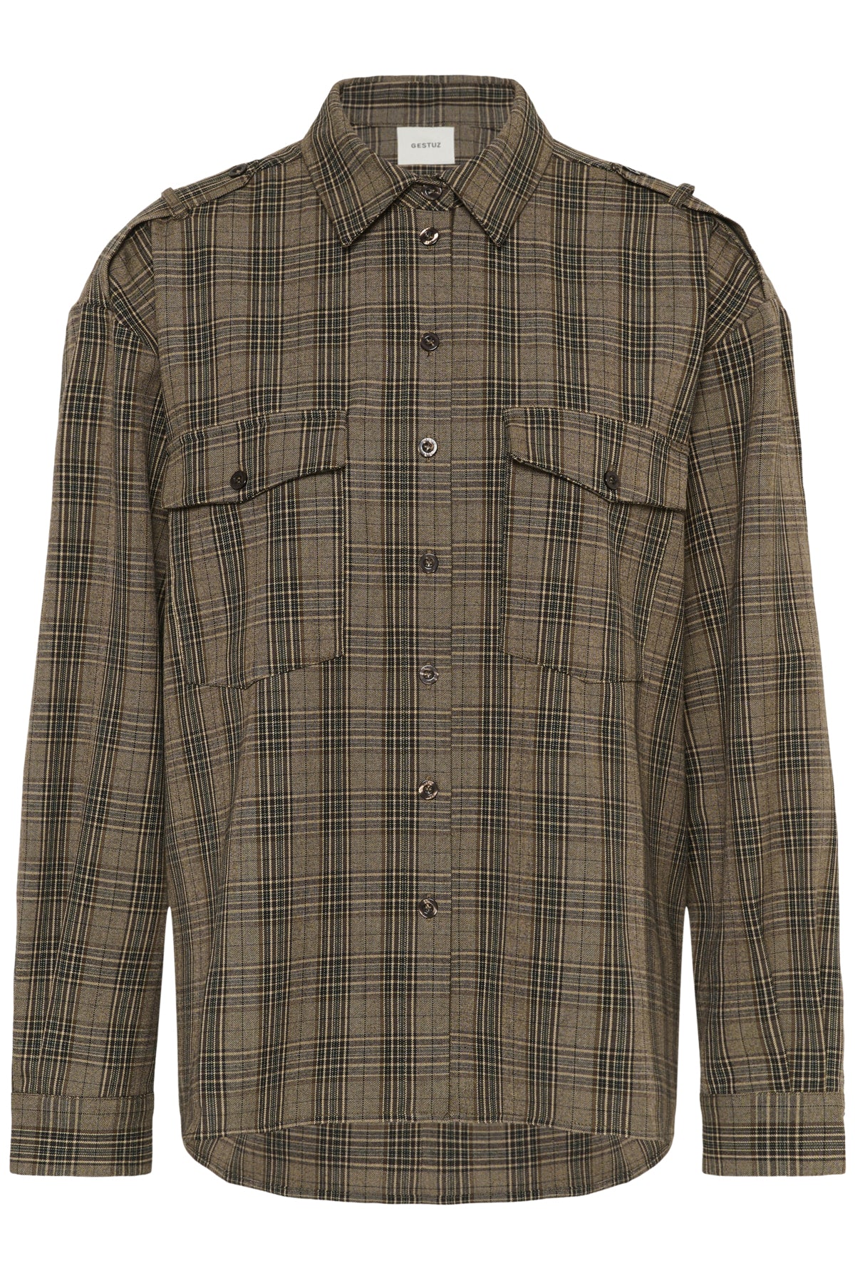 GZalizia shirt brown check - 110029 - 10911559