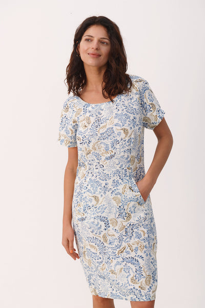 IndreasPW DR Blue Botanical Print - 30306067 Thumbnail