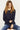 Nina t-shirt long sleeve Navy - 14556
