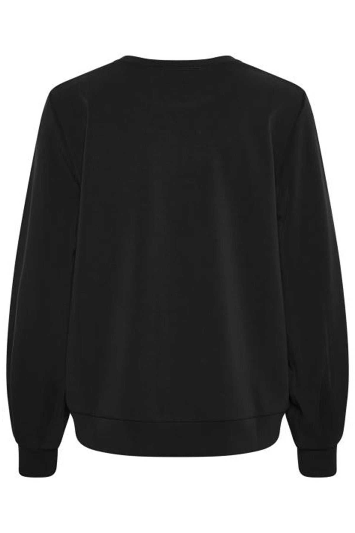 23 THE SWEAT BLOUSE Black