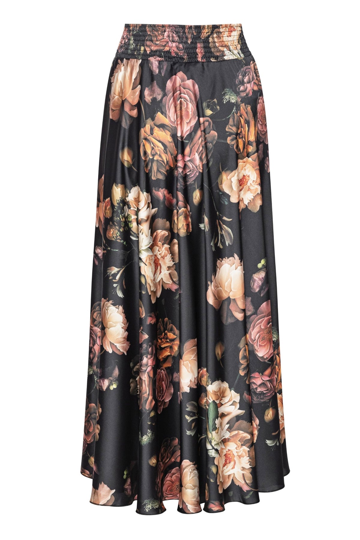 SAVANNAH NEDERDEL Scarf Print, Dark Navy. - SAVANNAH