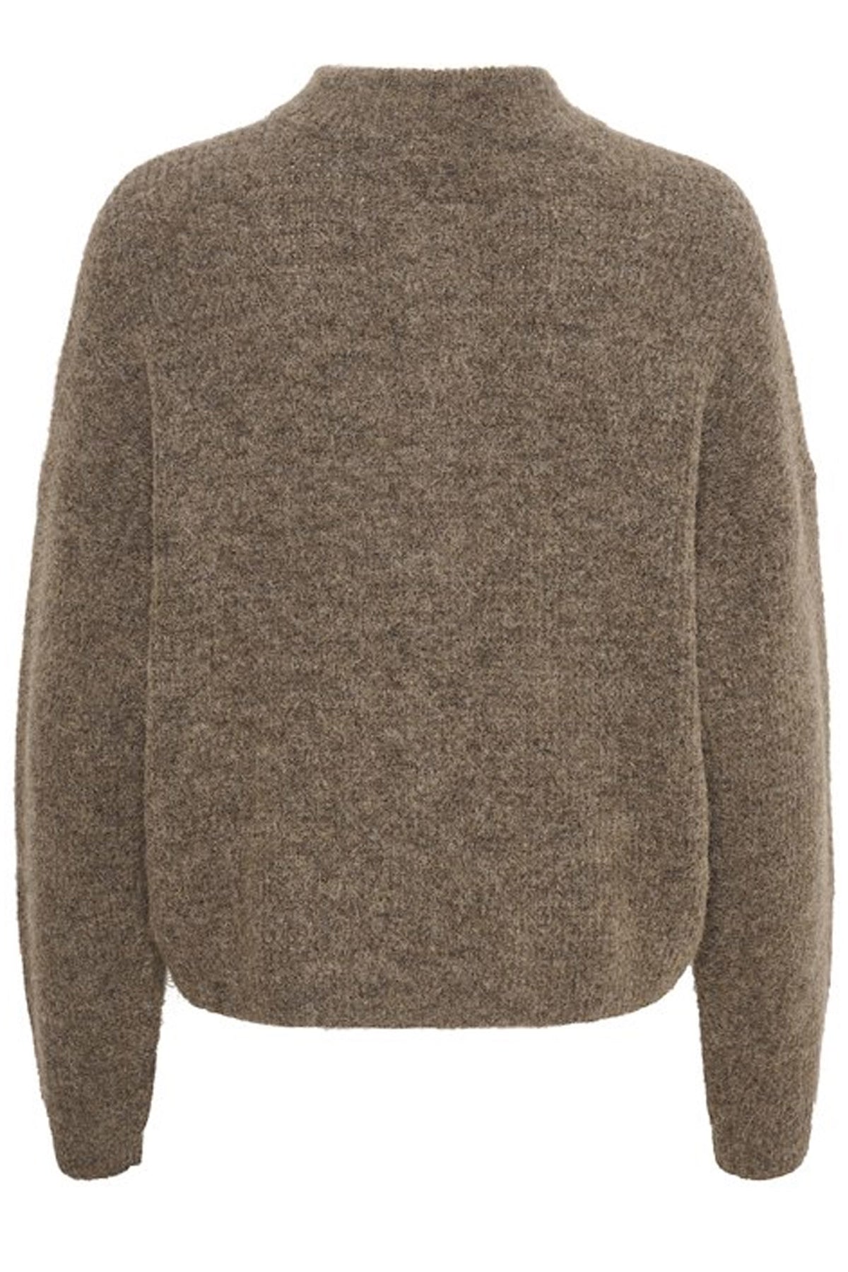 AlphaGZ short cardigan NOOS Dark sand melange - 10905931