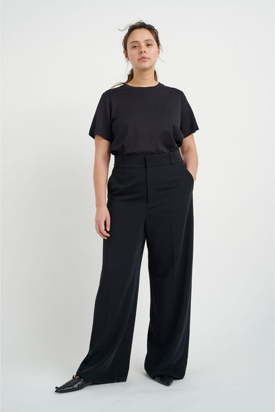 AdianIW Vox Wide Pant Black - 30107826 Thumbnail