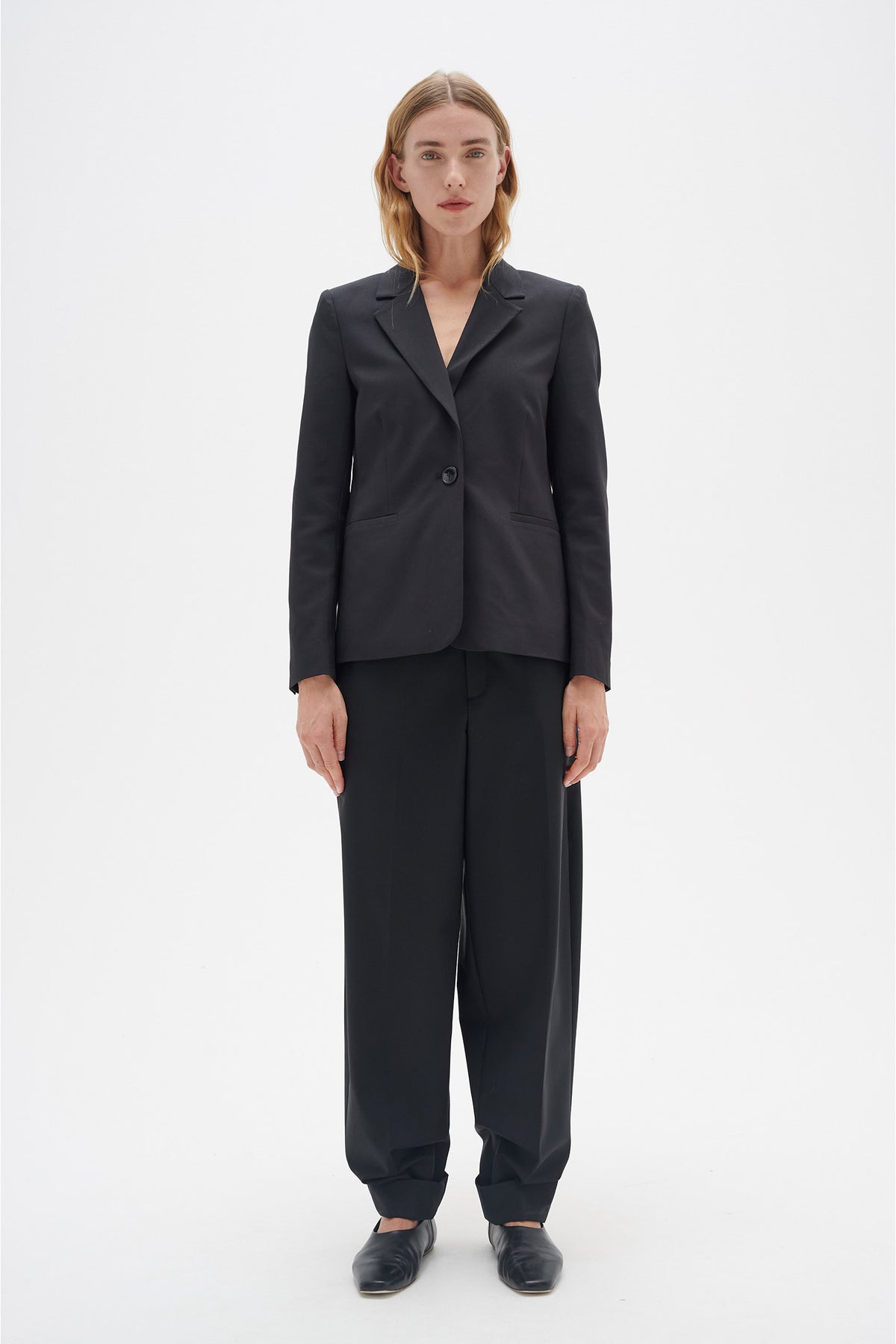 ZellaIW Classic Short Blazer Black - 30108171
