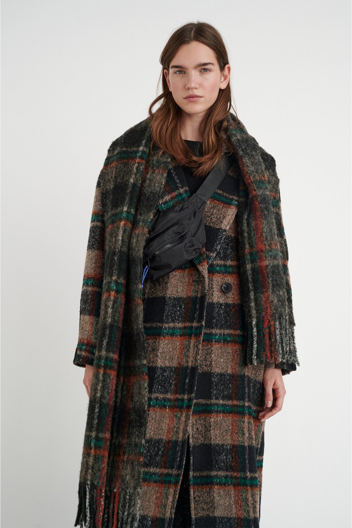 CumoIW Scarf Coloured Check - 30107394