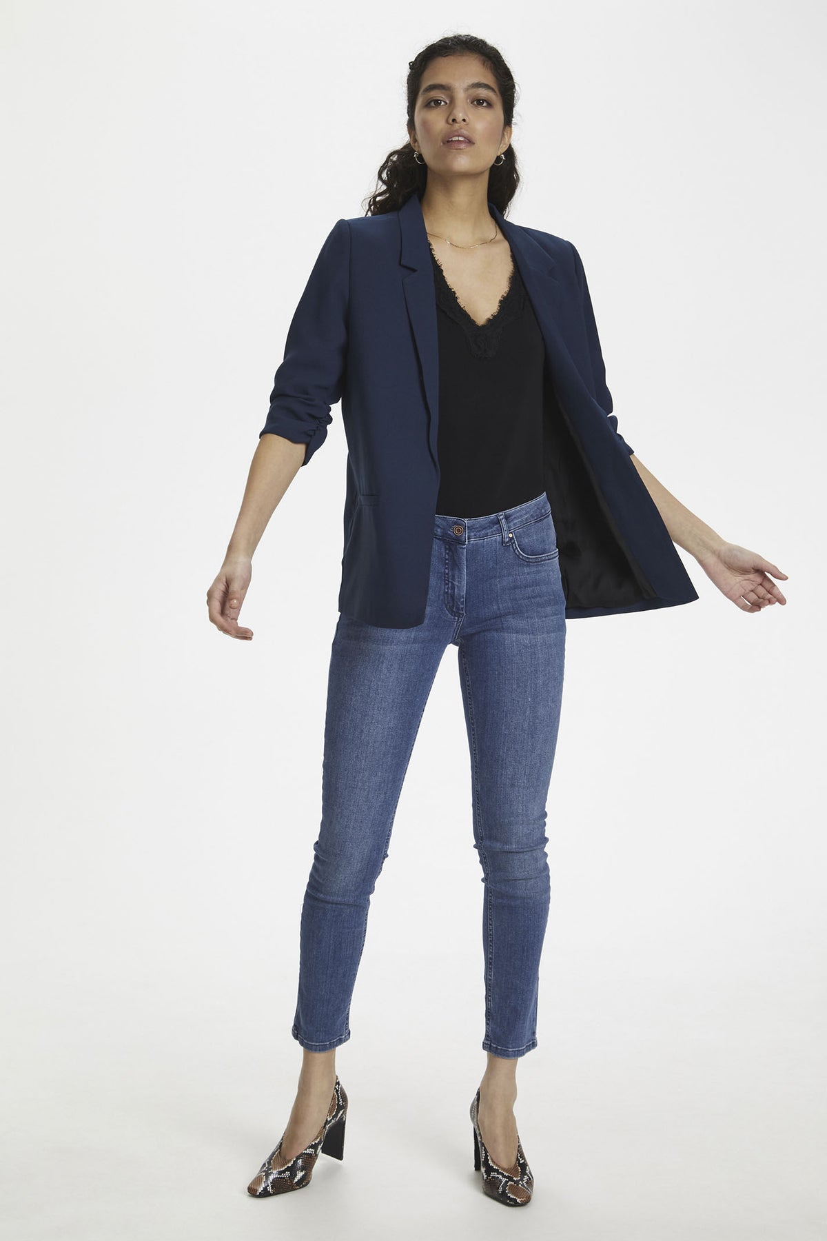 SLShirley Blazer Navy - 30403608