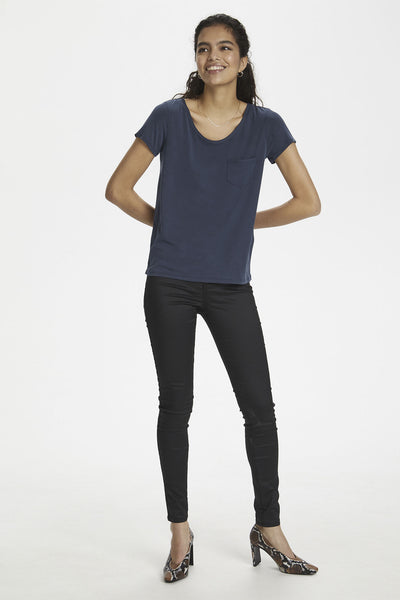 SLColumbine Tee Navy - 30403959 Thumbnail