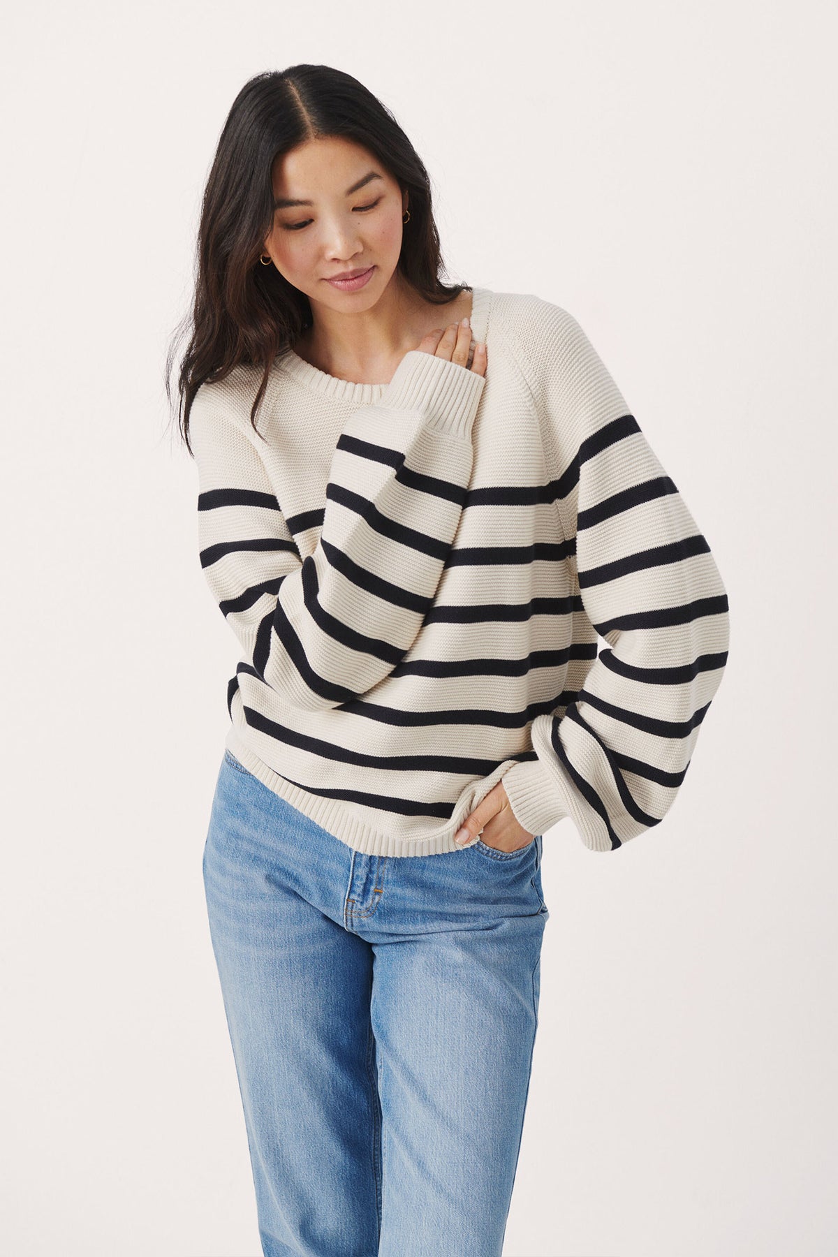 SayaPW PU Dark Navy Stripe - 30307539