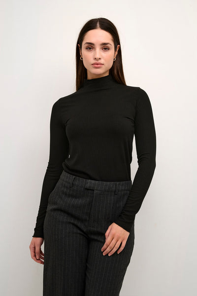 KAdrew Turtleneck T-Shirt Black deep - 10507922 Thumbnail