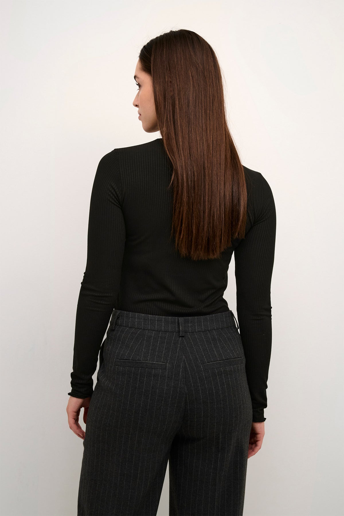 KAdrew Turtleneck T-Shirt Black deep - 10507922