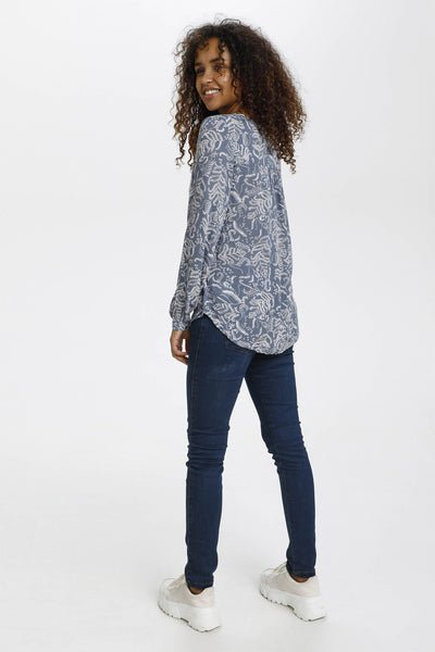 Geisa Blouse Flint Stone - 10501481 Thumbnail