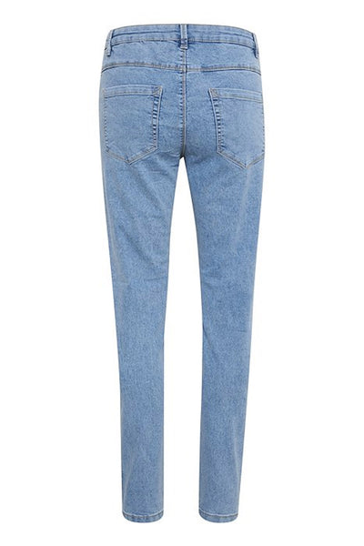 KAvicky Jeans Light Blue Washed Denim - 10503761 Thumbnail