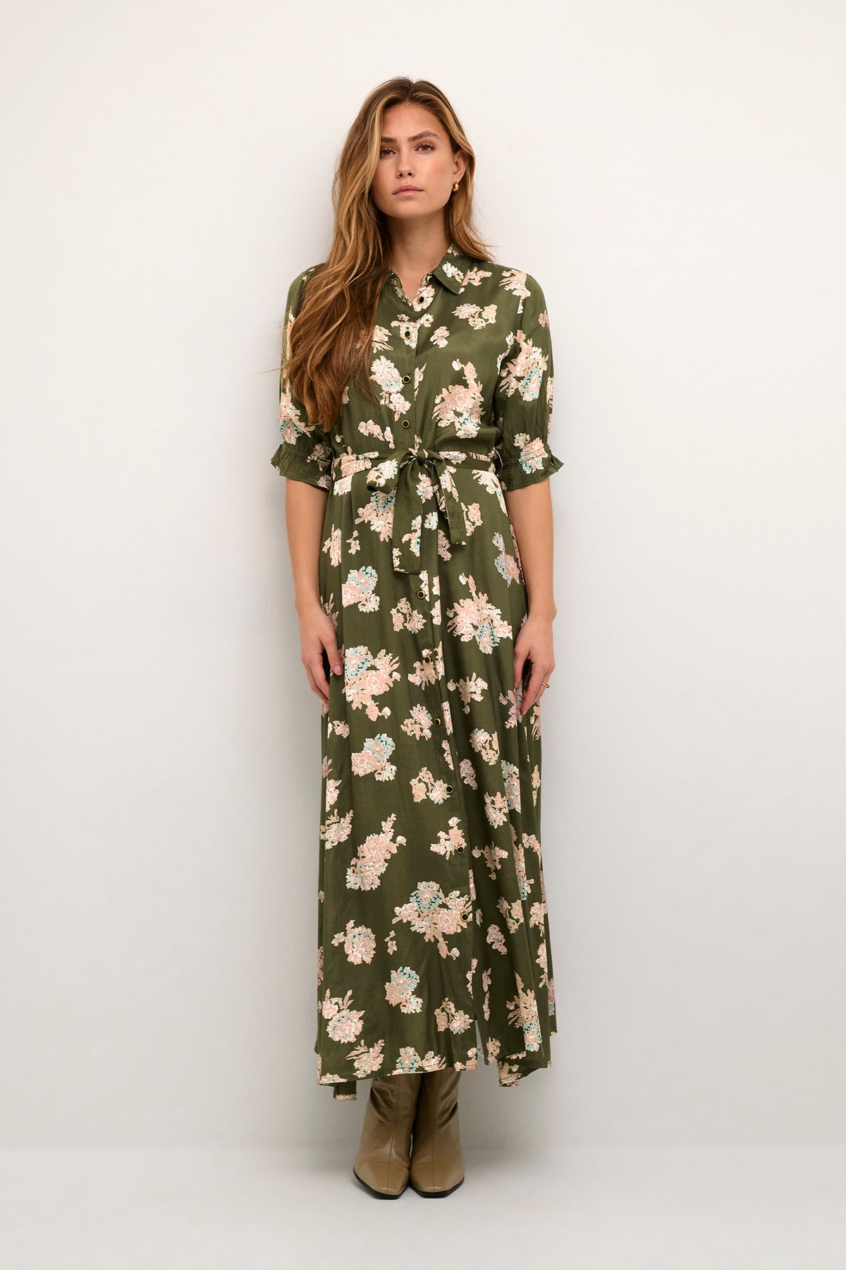 KAvelana Maxi Dress GRAPE LEAF - 10504043