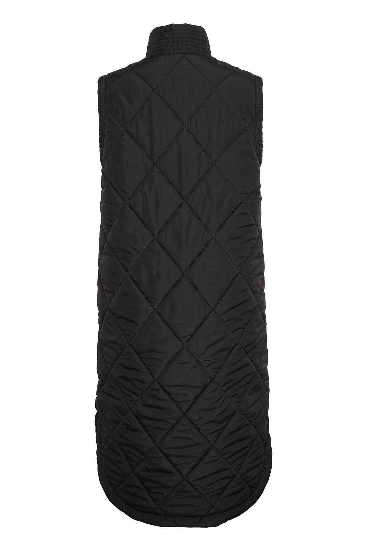 KAmeria Quilted Waist Coat Black deep - 10505686