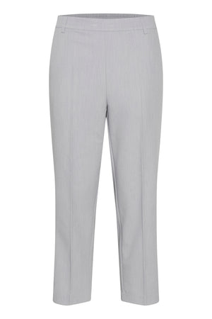 KAsakura HW Cropped Pants Grey Melange - 10506127