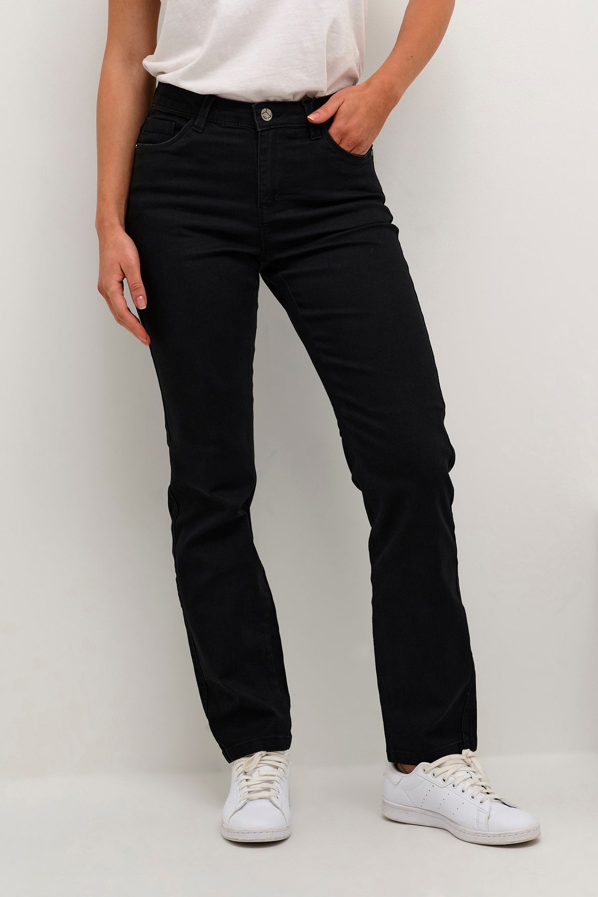 KAvicky Straight Jeans Black deep - 10506530