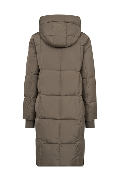 MMNova Square Down Coat Brindle - 139560 Thumbnail