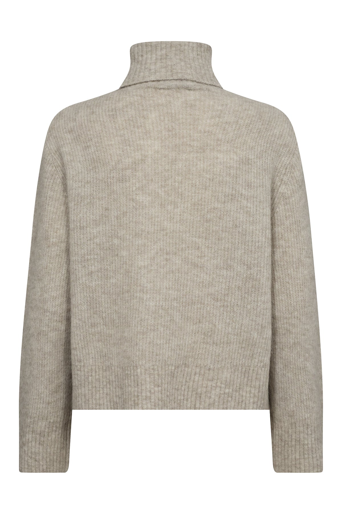 MMAidy Thora Rollneck Knit Feather Gray - 153910