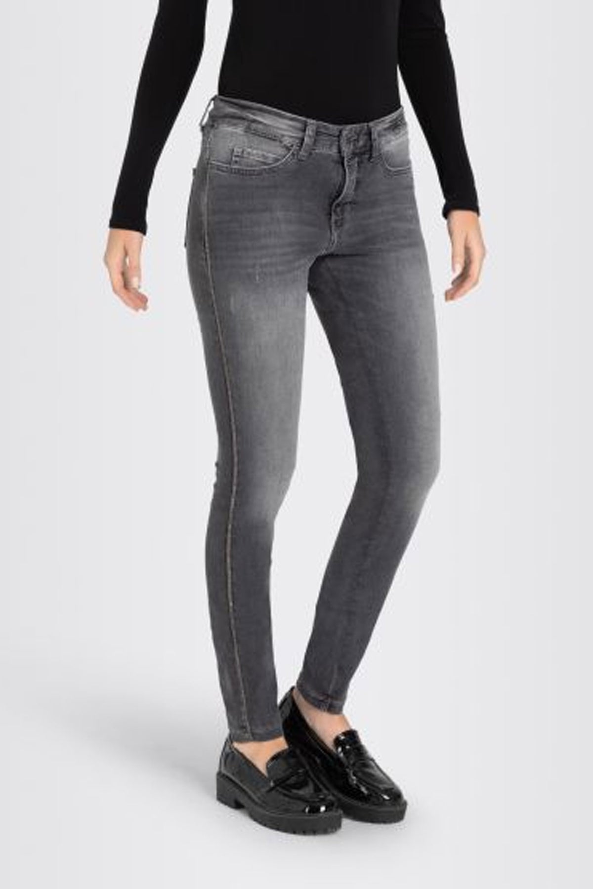 DREAM SKINNY chain galloon Light grey denim - 2600 9A 0357L