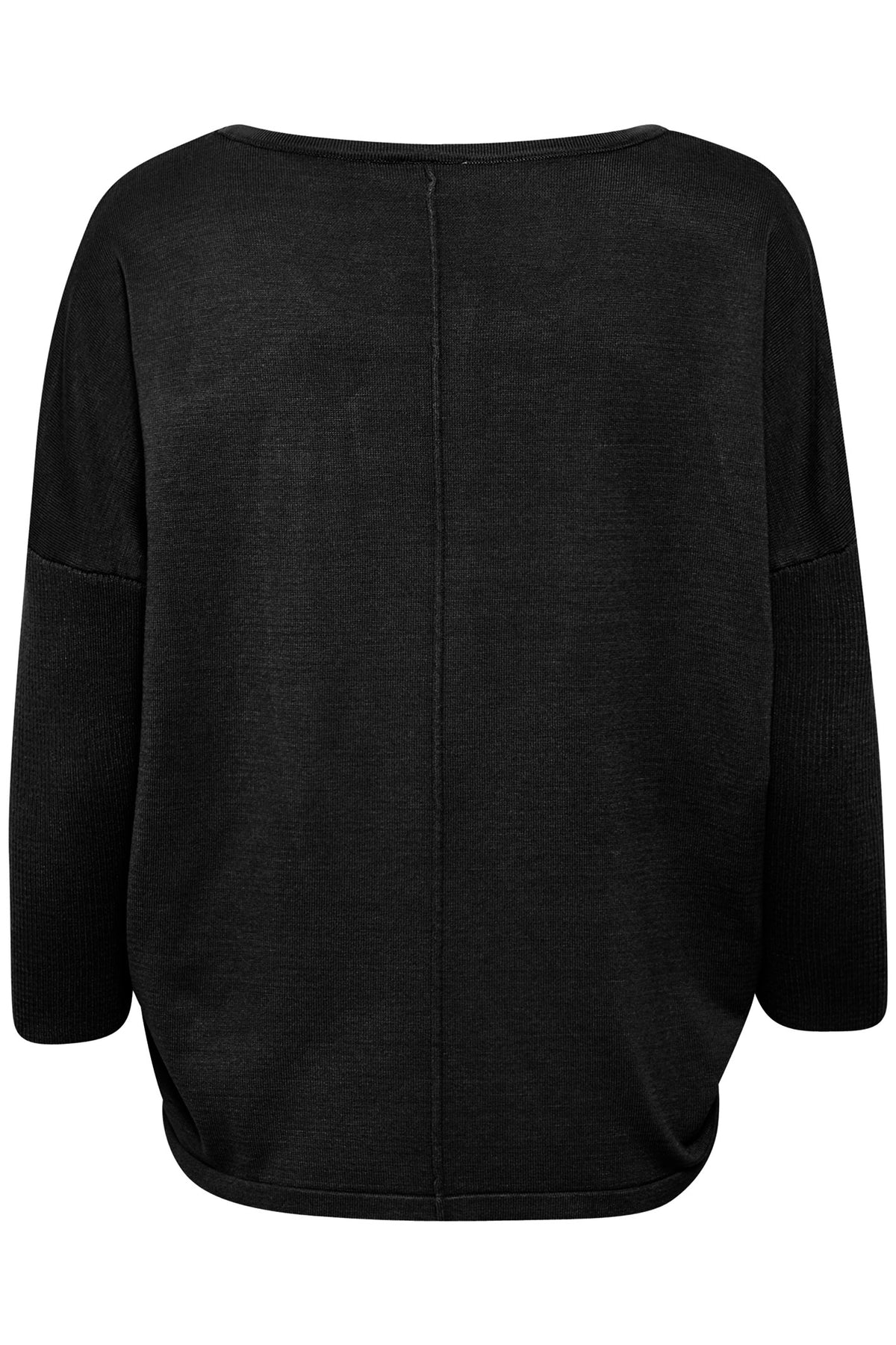A2561, MilaSZ R-Neck Pullover Black - 30500003