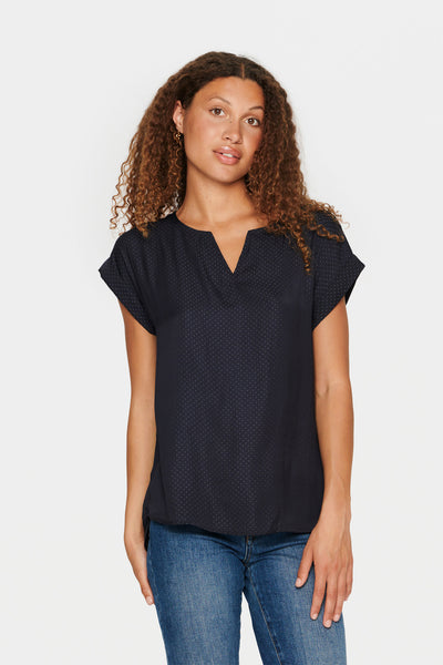 P1326, BrianaSZ SS Top Blue Deep - 30500069 Thumbnail