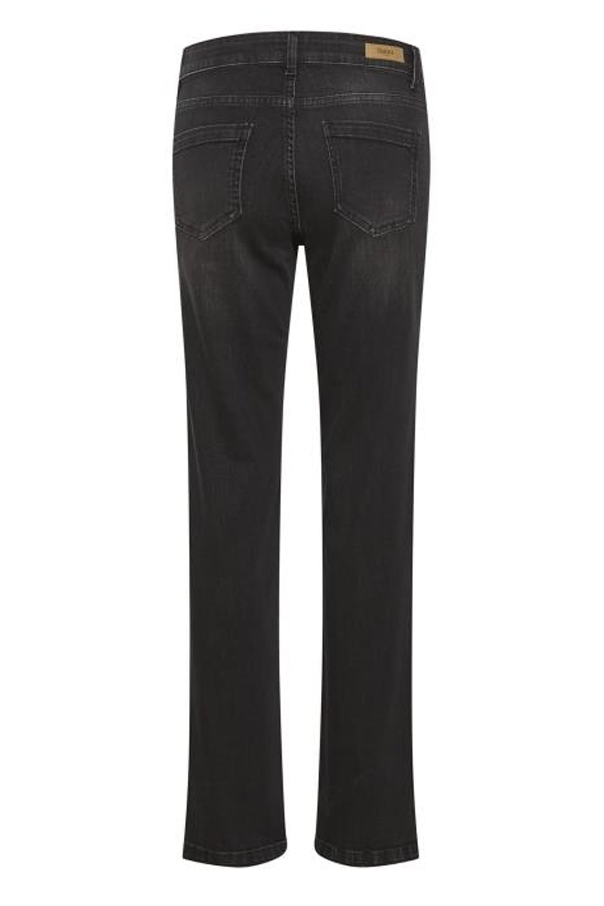 MollySZ MW Regular Jeans Dark Grey Denim - 30510051
