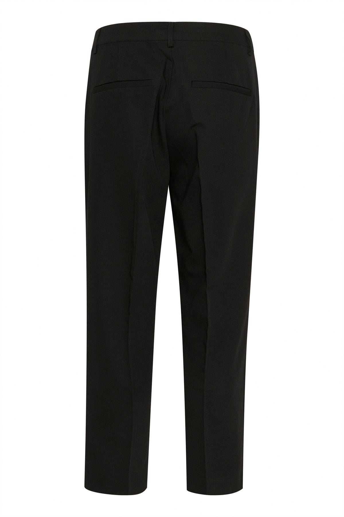 KAsakura Cropped Zipper pants Black deep