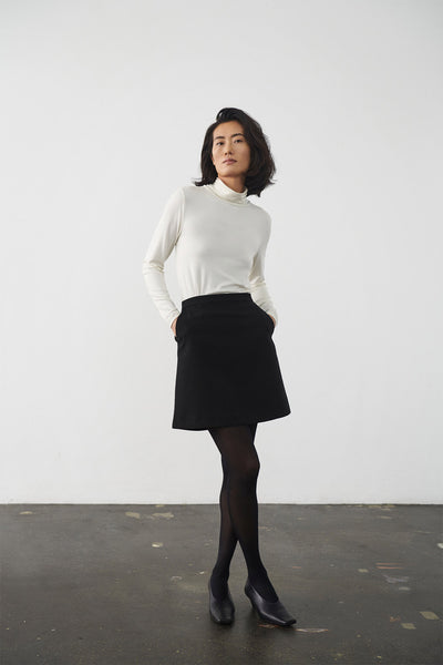 SLCorinne Aline Skirt Black - 30407280 Thumbnail