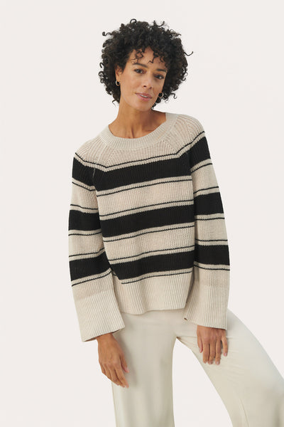 EmilaPW PU Black Stripe - 30308480 Thumbnail