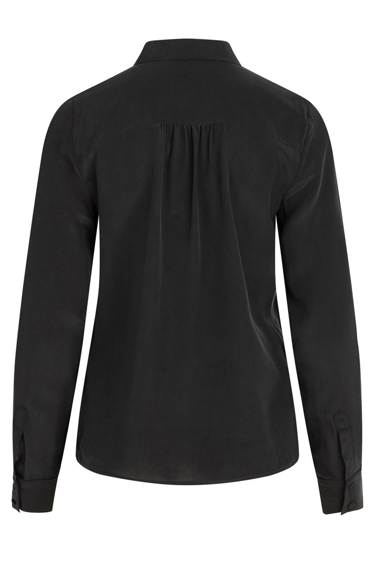 LillieBBCorinna silkshirt Black - BBW3101